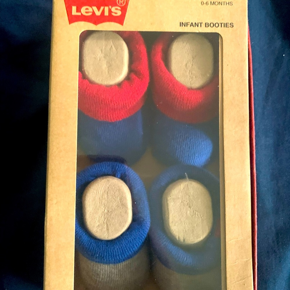 Levi infant booties